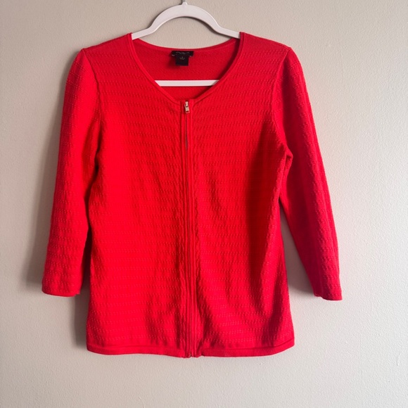 Ann Taylor Factory Sweaters - Ann Taylor Factory Scarlet Knit Sweater